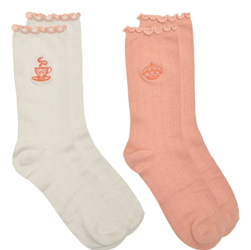 Bridgerton Super Soft Set Of Two Crew Socks